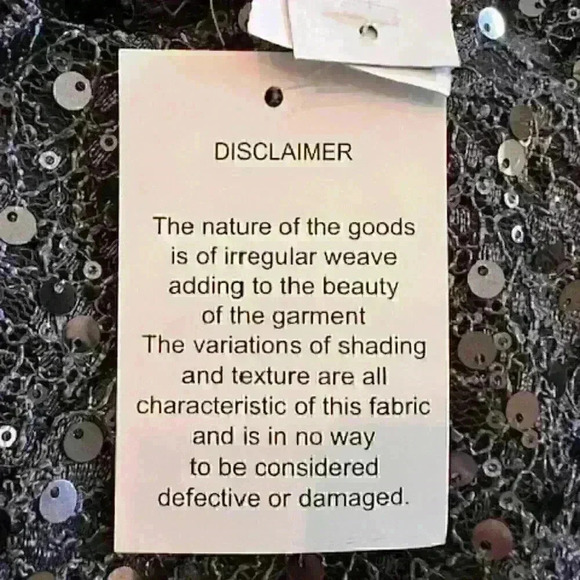 NIGHTWAY NWT Grey Sequined Cocktail Dress Size 14 - Picture 8 of 10